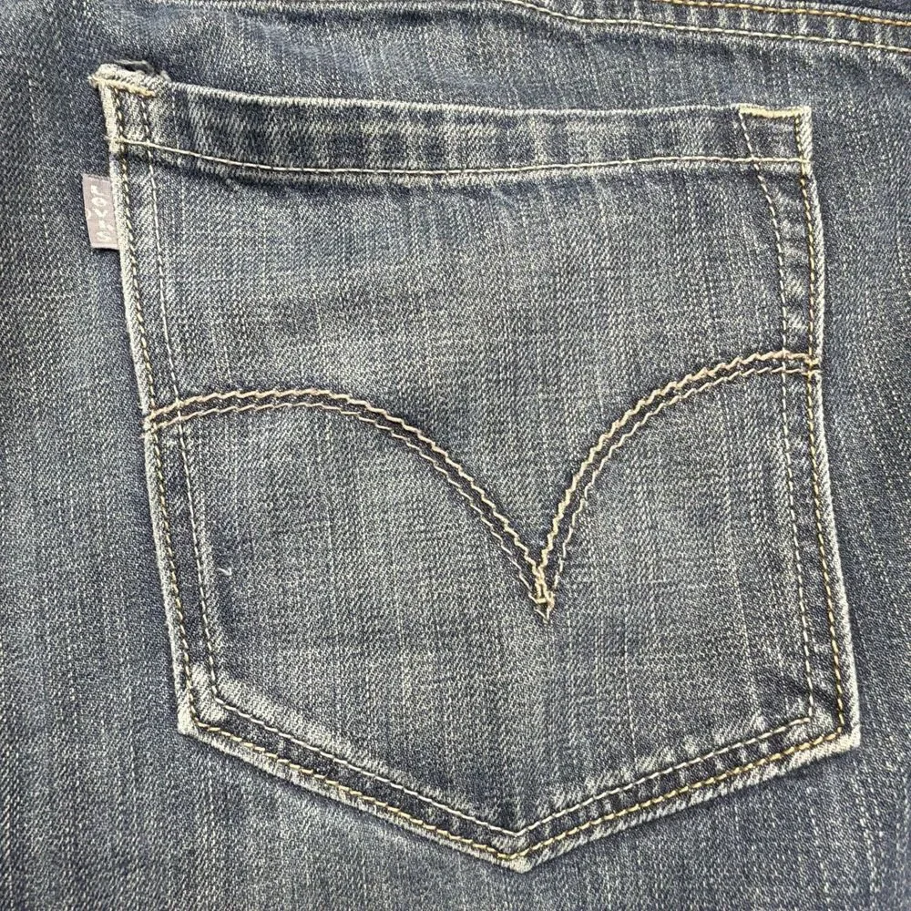 Vintage 90s Levis SilverTab Baggy Jeans Faded Blue Denim Skater Men's 36x33